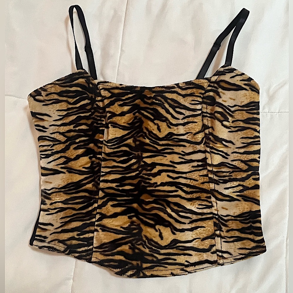 Guess Tiger Print Tank